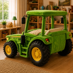 Farm Tractor Plush Sleeper Bed