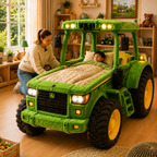 Farm Tractor Plush Sleeper Bed